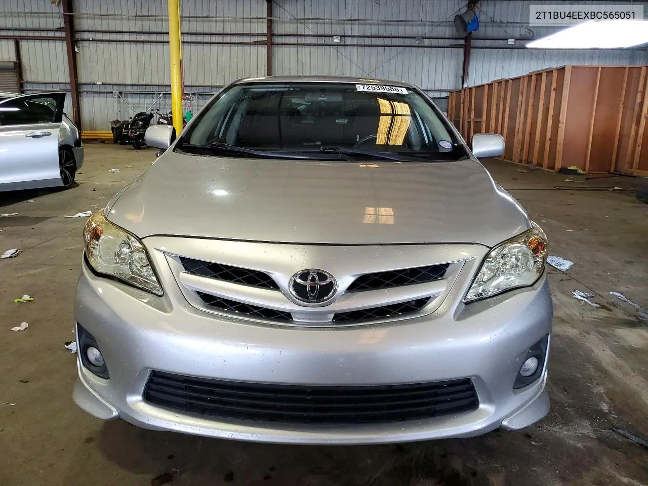 2011 TOYOTA COROLLA VIN 2T1BU4EEXBC565051 — фото 5