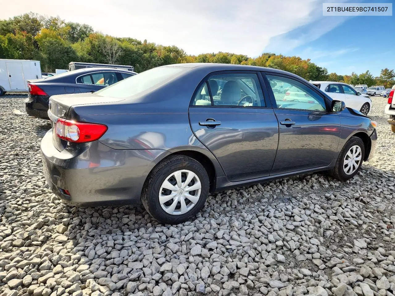2011 TOYOTA COROLLA VIN 2T1BU4EE9BC741507 — фото 3