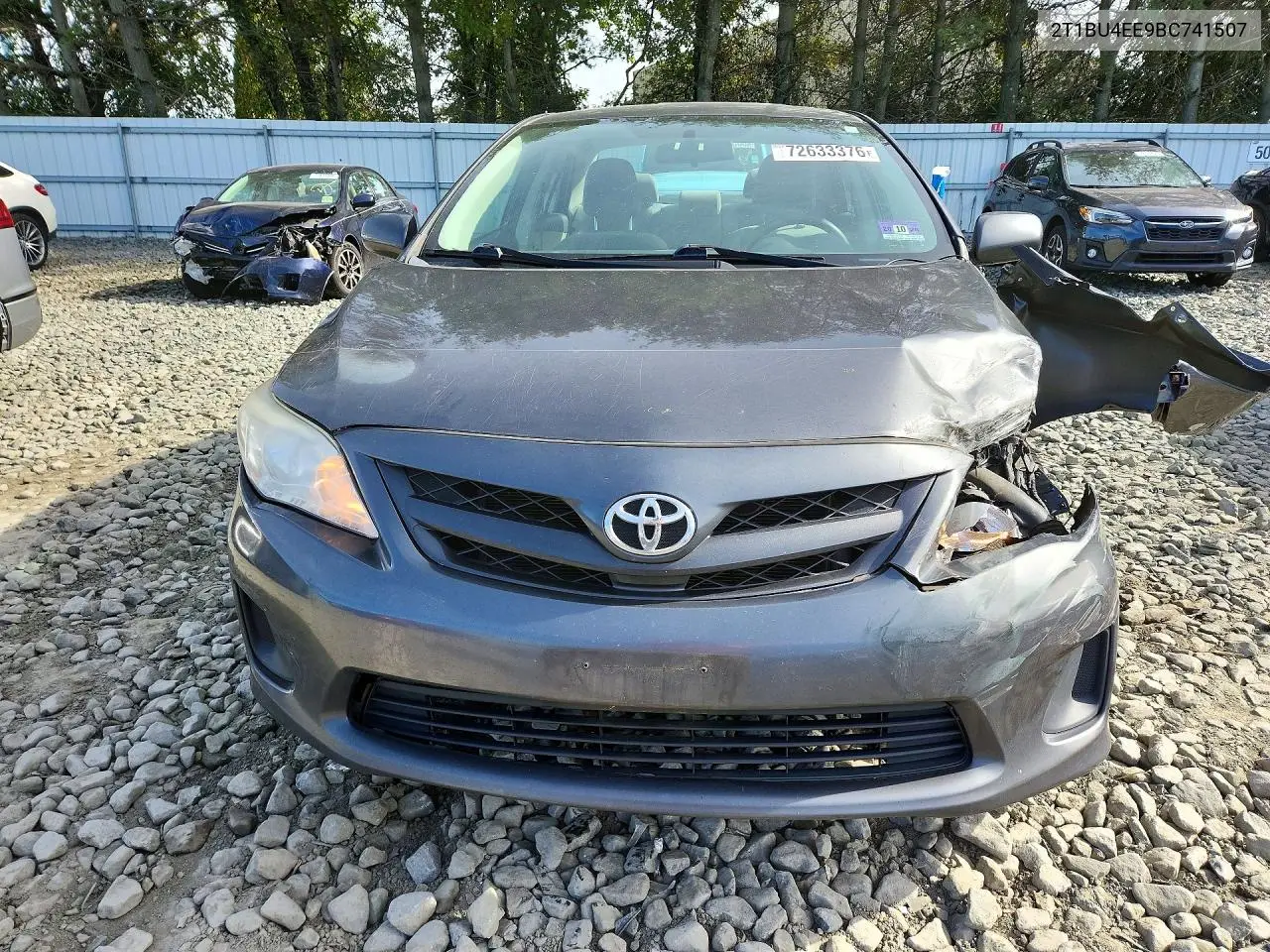 2011 TOYOTA COROLLA VIN 2T1BU4EE9BC741507 — фото 5