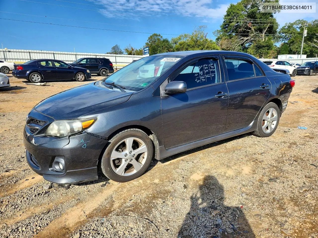TOYOTA COROLLA 2011, VIN 2T1BU4EE3BC614011