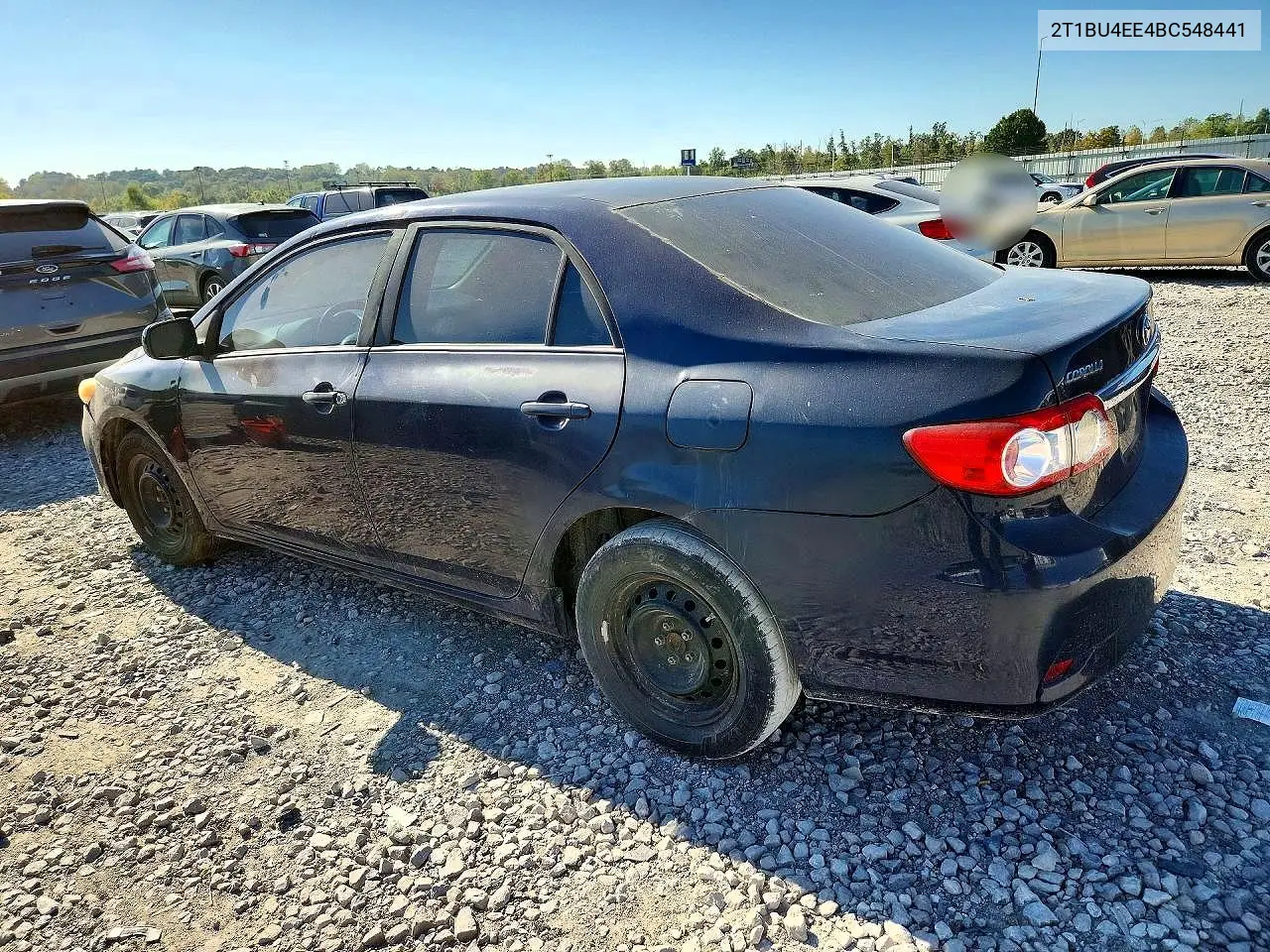 2011 TOYOTA COROLLA VIN 2T1BU4EE4BC548441 — фото 2