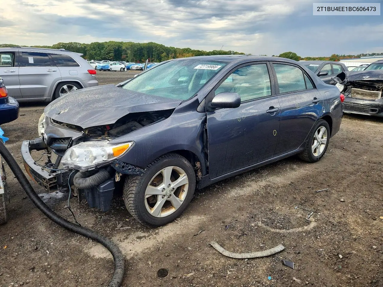 TOYOTA COROLLA 2011, VIN 2T1BU4EE1BC606473