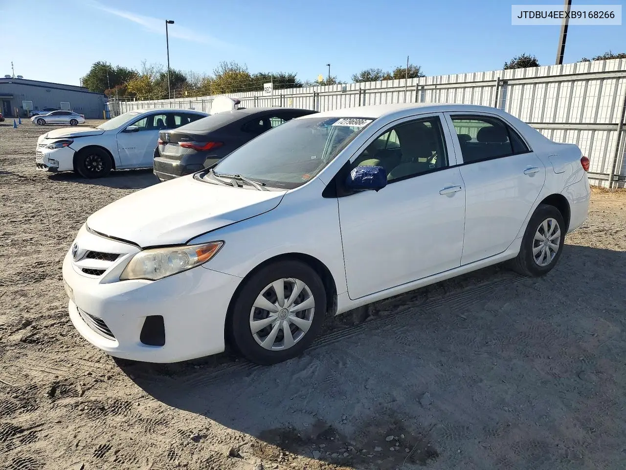 TOYOTA COROLLA 2011, VIN JTDBU4EEXB9168266