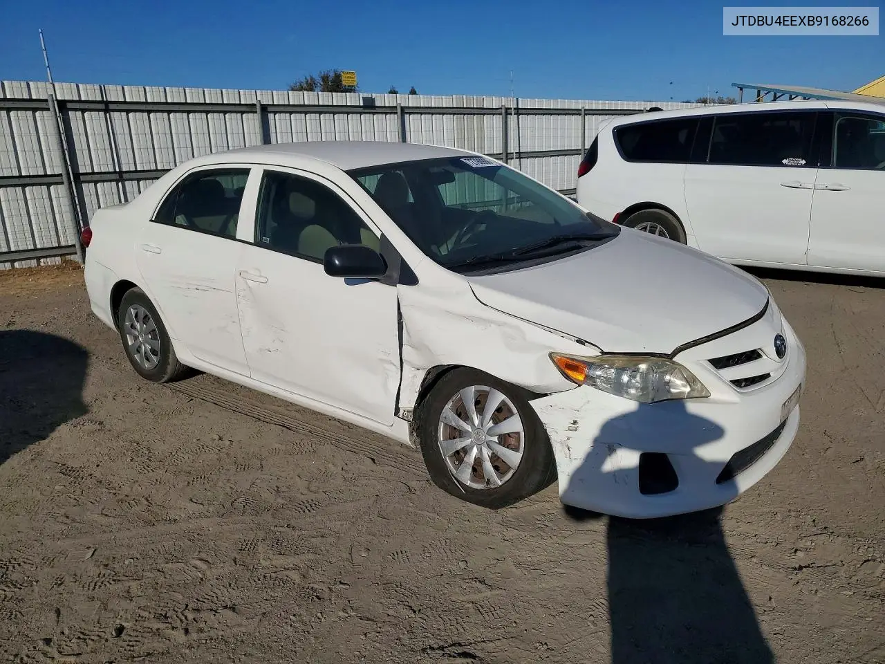 2011 TOYOTA COROLLA VIN JTDBU4EEXB9168266 — фото 4