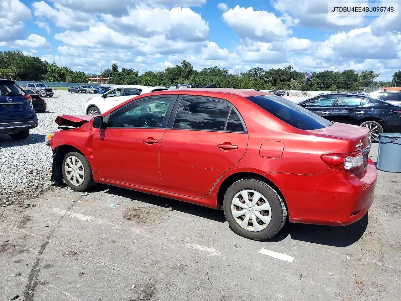 2011 TOYOTA COROLLA VIN JTDBU4EE4BJ095748 — фото 2