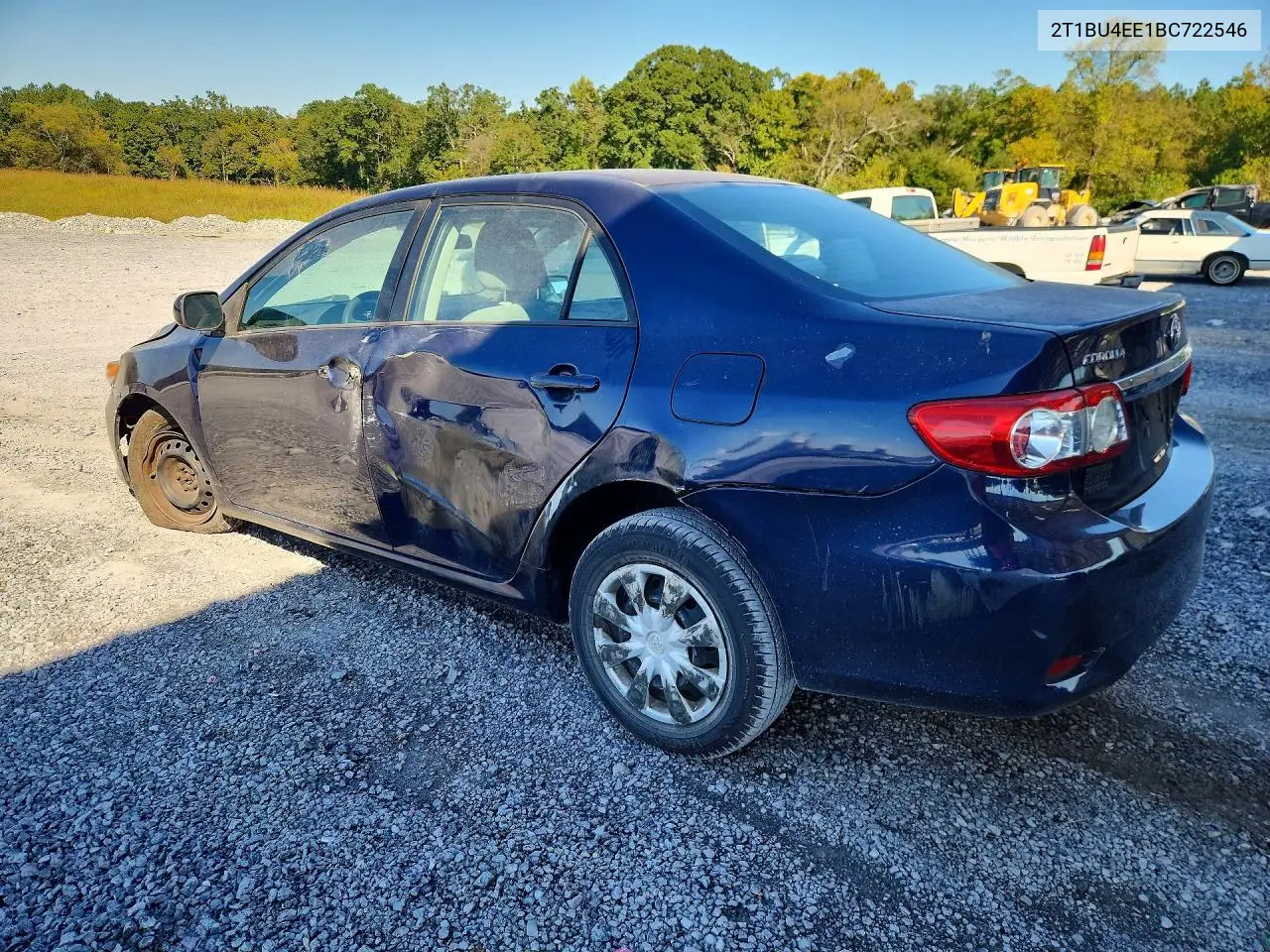 2011 TOYOTA COROLLA VIN 2T1BU4EE1BC722546 — фото 2