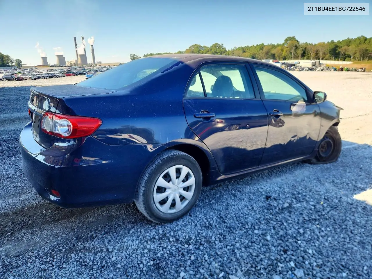 2011 TOYOTA COROLLA VIN 2T1BU4EE1BC722546 — фото 3