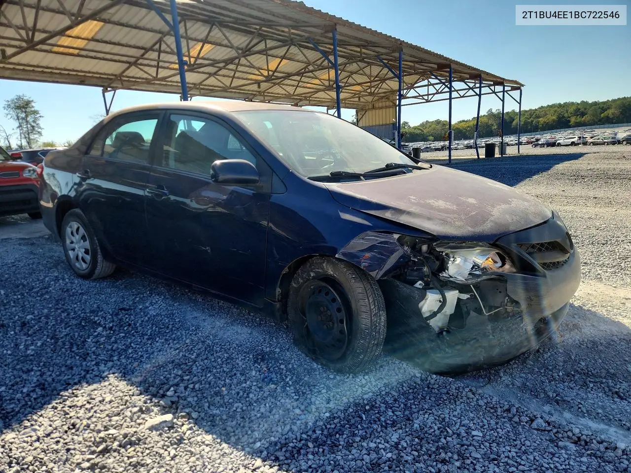 2011 TOYOTA COROLLA VIN 2T1BU4EE1BC722546 — фото 4