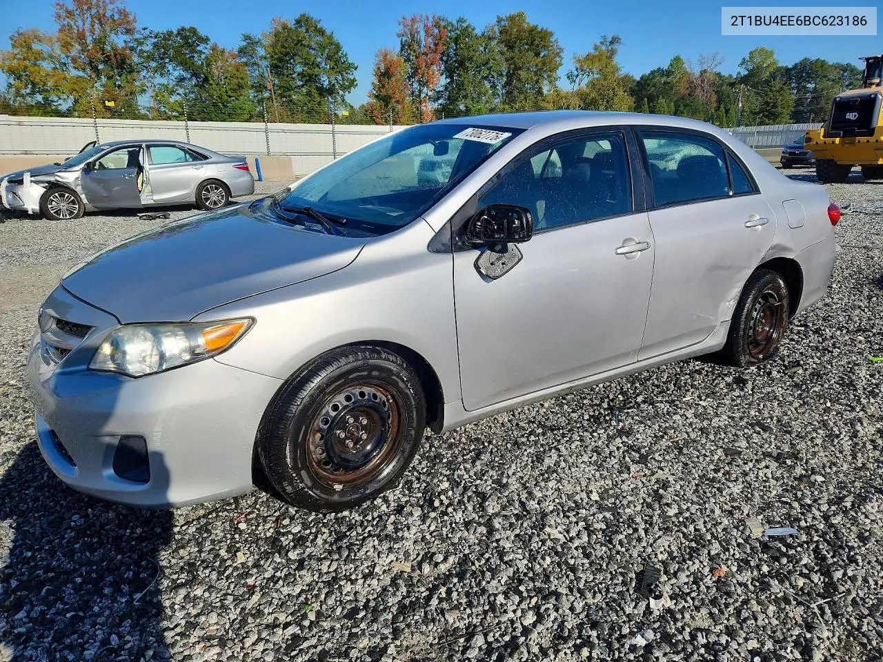 TOYOTA COROLLA 2011, VIN 2T1BU4EE6BC623186