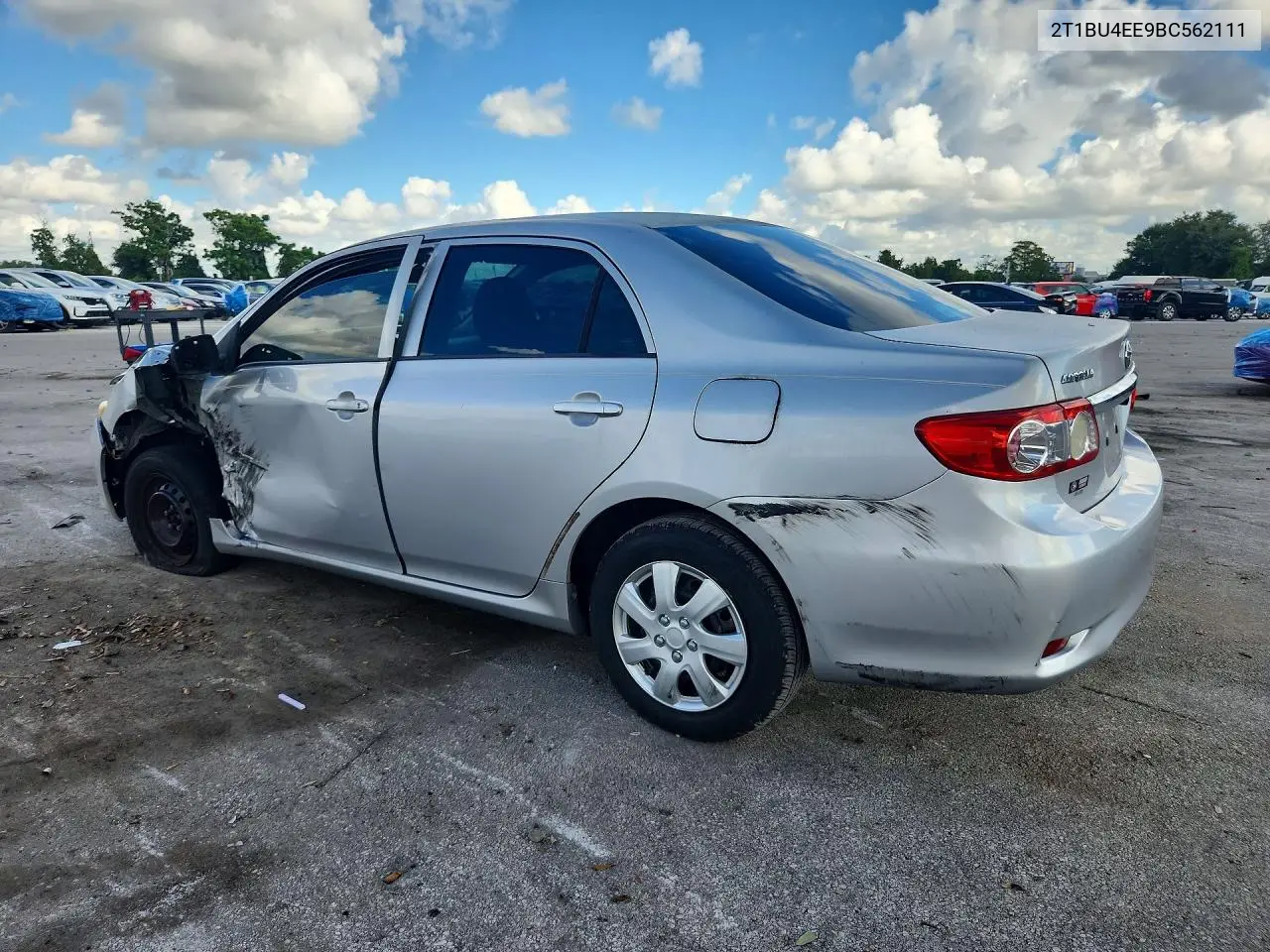 2011 TOYOTA COROLLA VIN 2T1BU4EE9BC562111 — фото 2