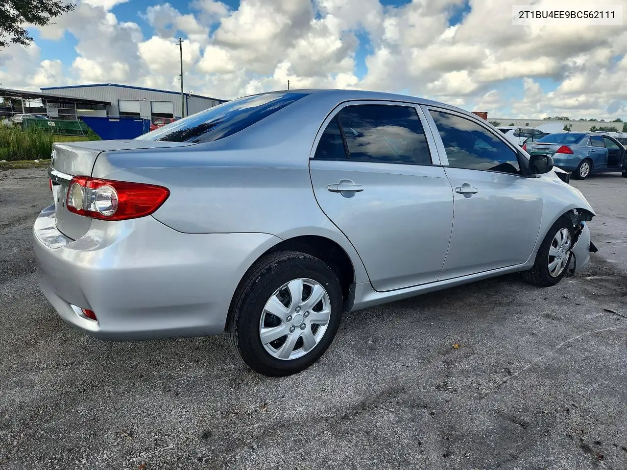 2011 TOYOTA COROLLA VIN 2T1BU4EE9BC562111 — фото 3