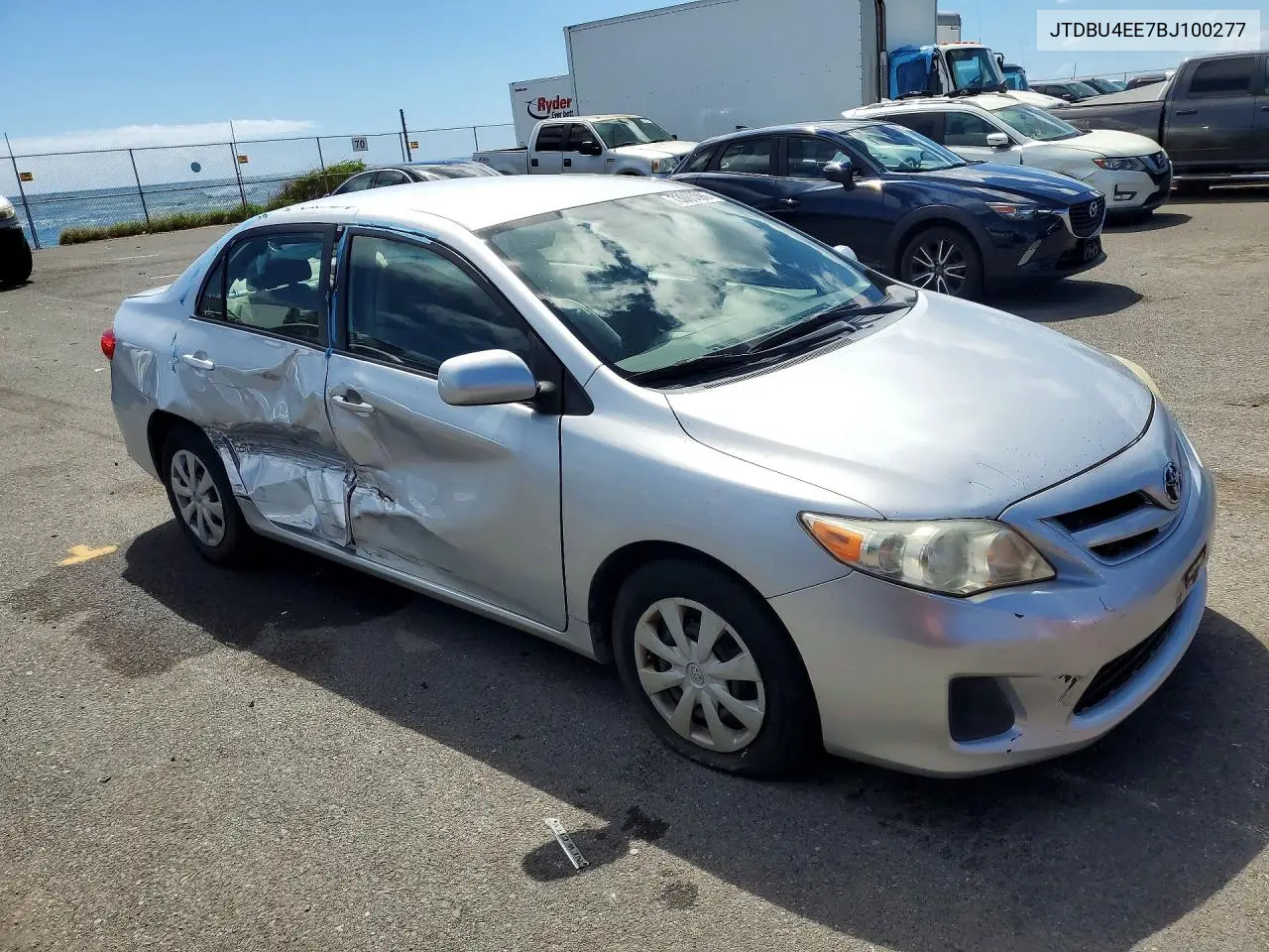 2011 TOYOTA COROLLA VIN JTDBU4EE7BJ100277 — фото 4