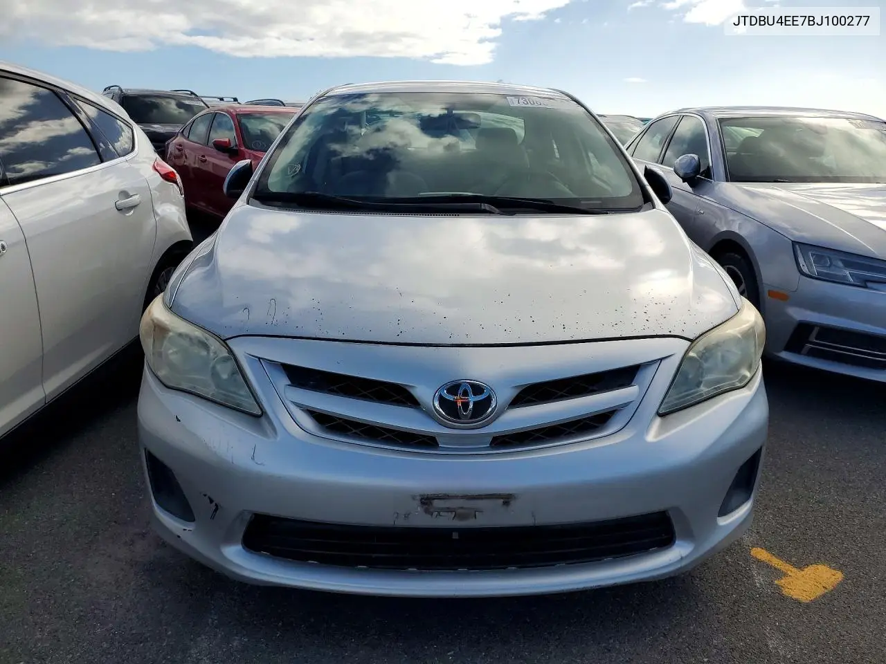 2011 TOYOTA COROLLA VIN JTDBU4EE7BJ100277 — фото 5