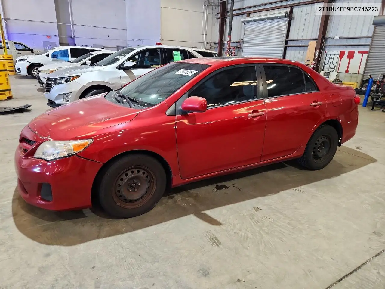 TOYOTA COROLLA 2011, VIN 2T1BU4EE9BC746223