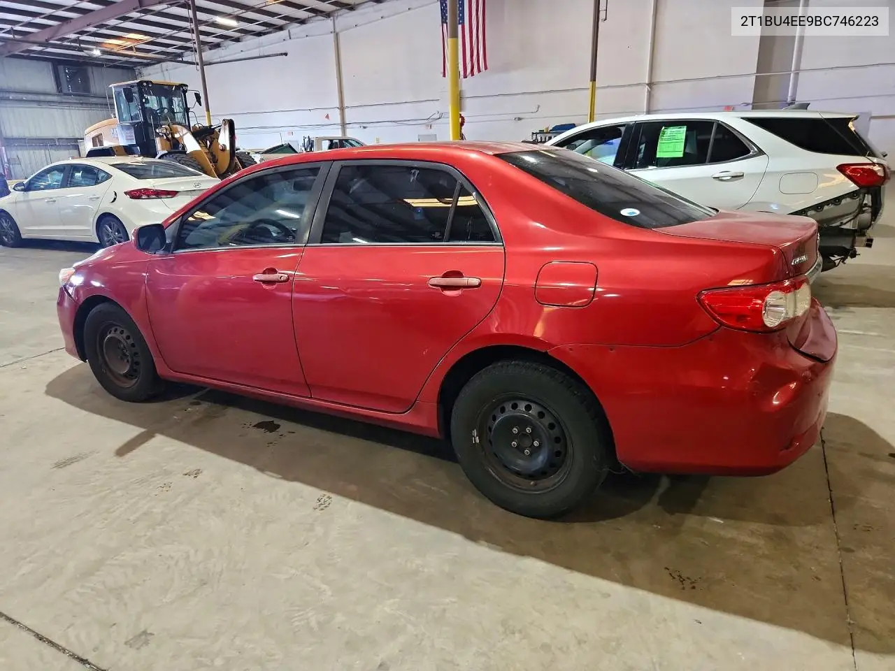 2011 TOYOTA COROLLA VIN 2T1BU4EE9BC746223 — фото 2