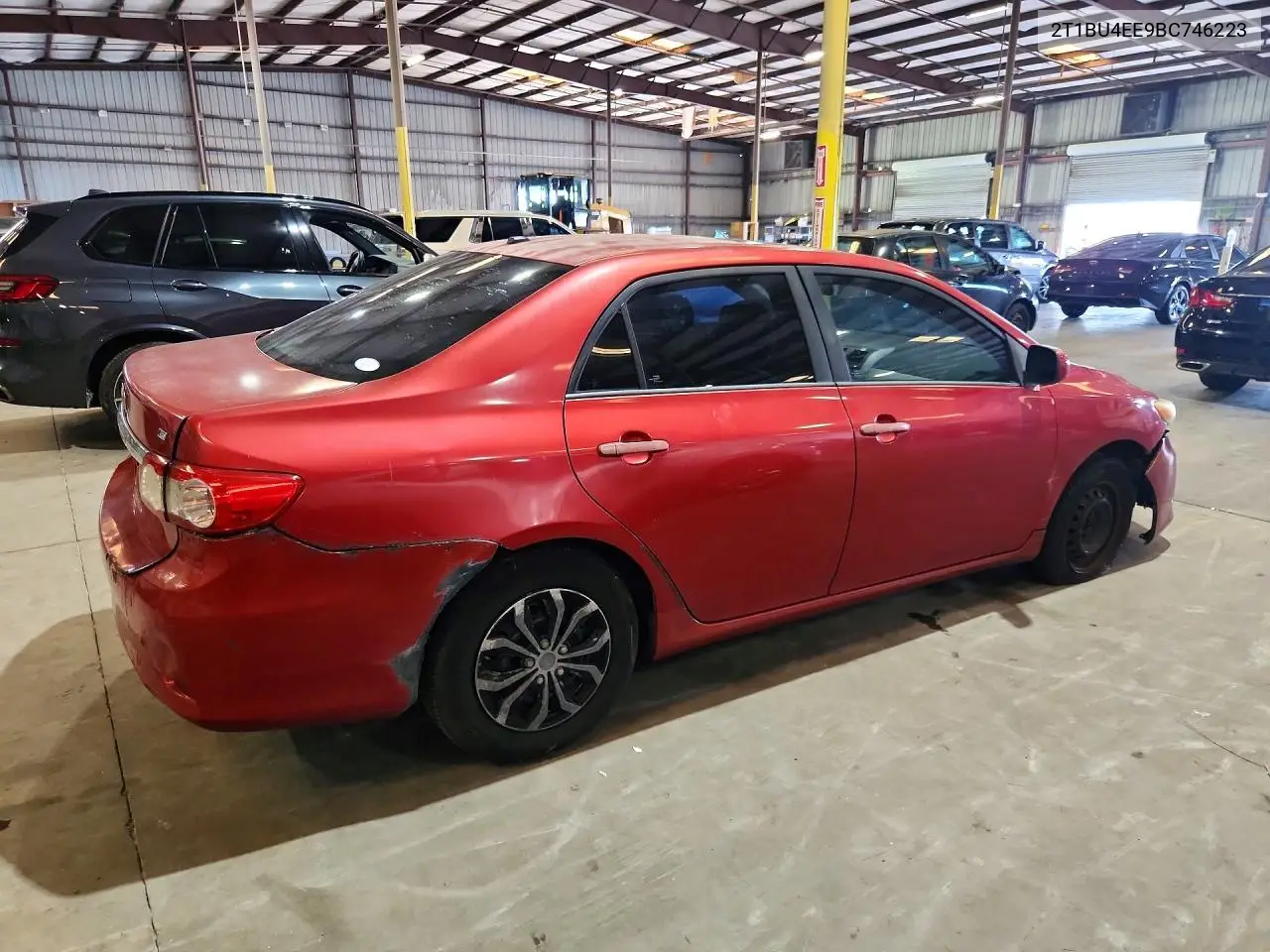 2011 TOYOTA COROLLA VIN 2T1BU4EE9BC746223 — фото 3
