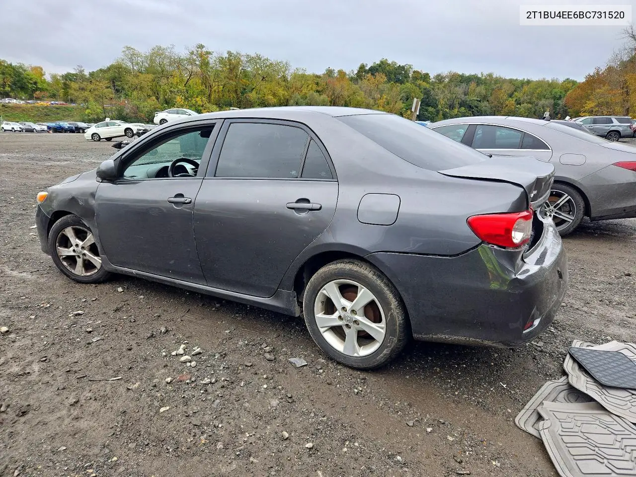 2011 TOYOTA COROLLA VIN 2T1BU4EE6BC731520 — фото 2