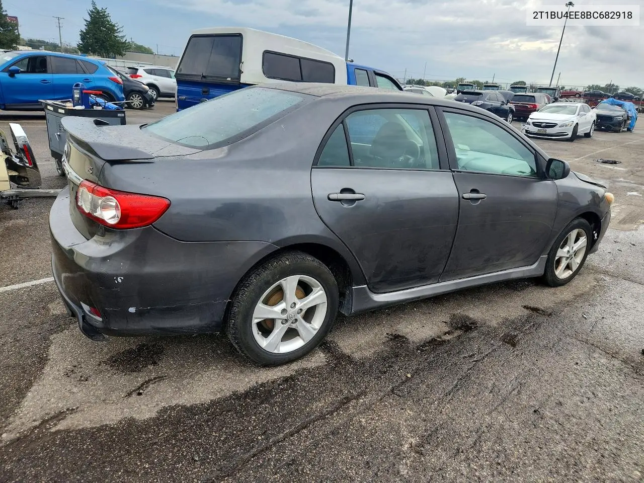 2011 TOYOTA COROLLA VIN 2T1BU4EE8BC682918 — фото 3