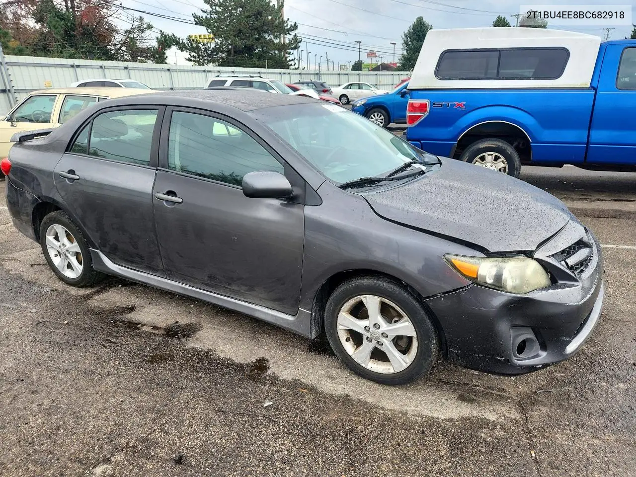 2011 TOYOTA COROLLA VIN 2T1BU4EE8BC682918 — фото 4