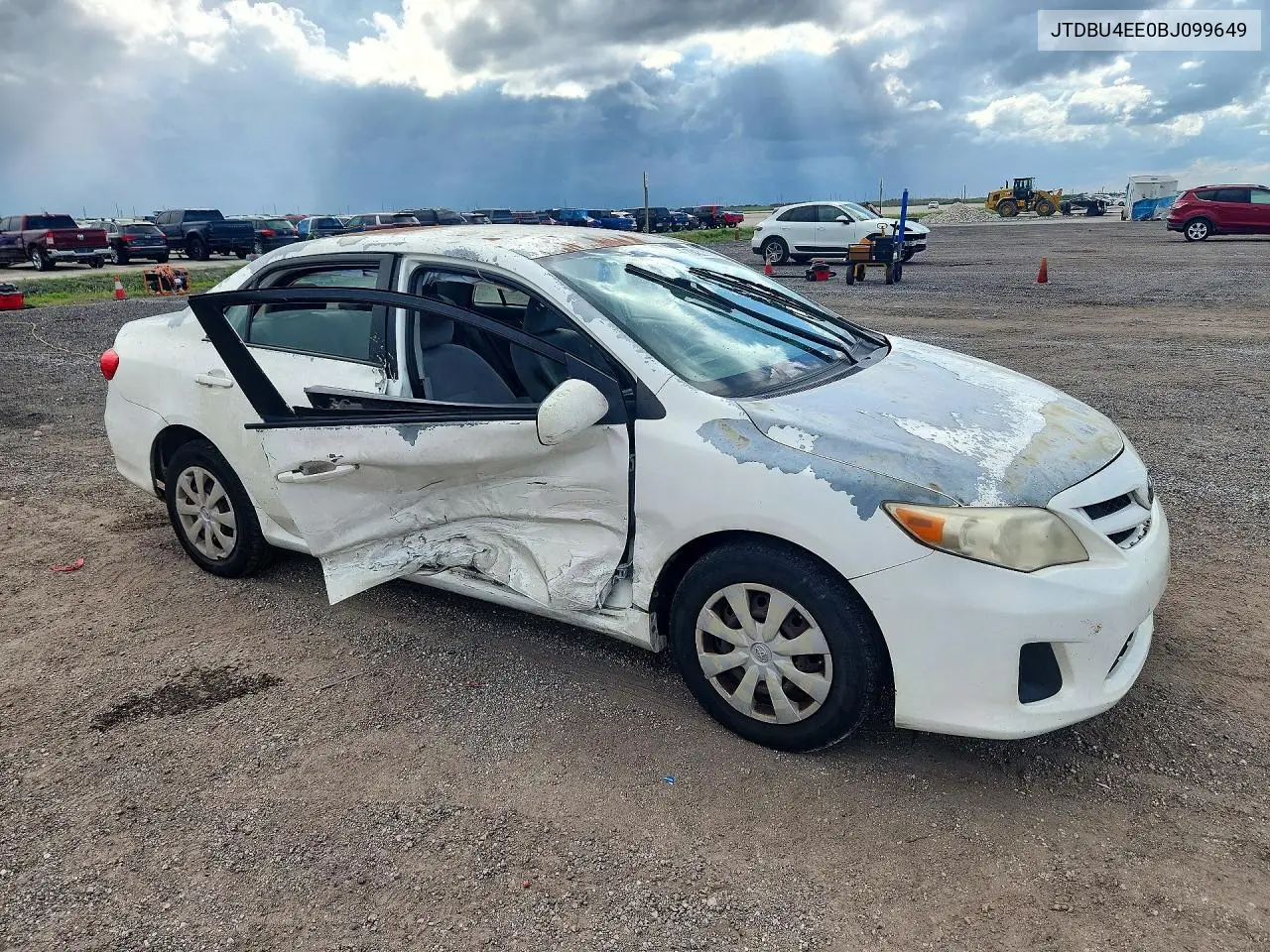 2011 TOYOTA COROLLA VIN JTDBU4EE0BJ099649 — фото 4