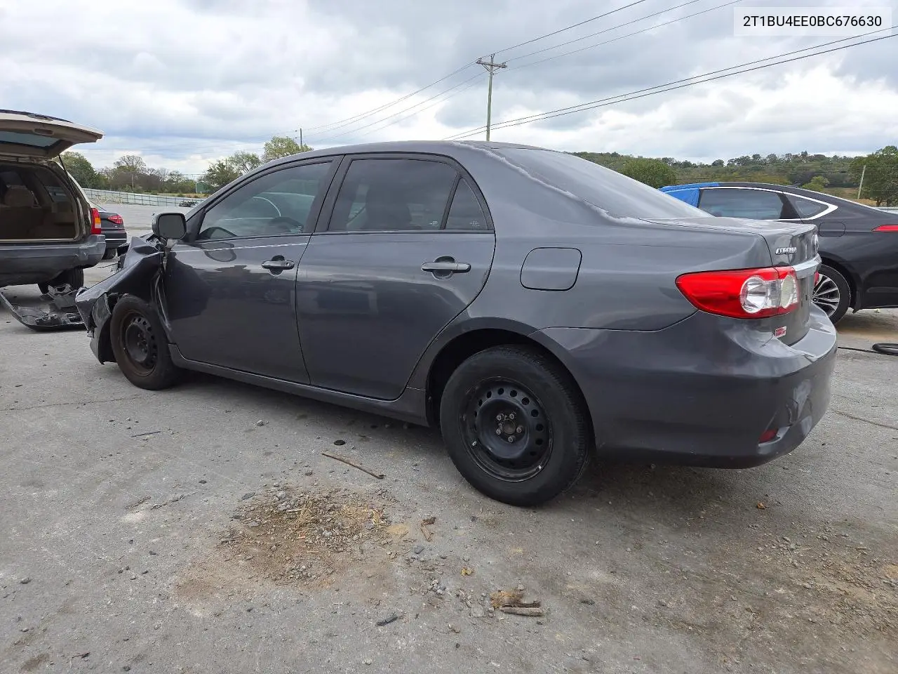2011 TOYOTA COROLLA VIN 2T1BU4EE0BC676630 — фото 2