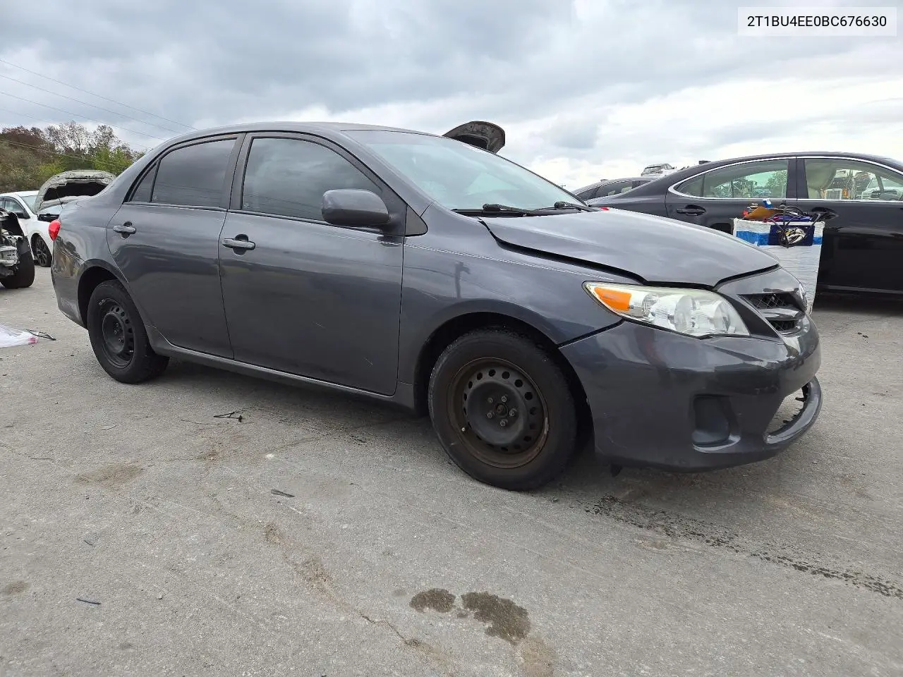 2011 TOYOTA COROLLA VIN 2T1BU4EE0BC676630 — фото 4