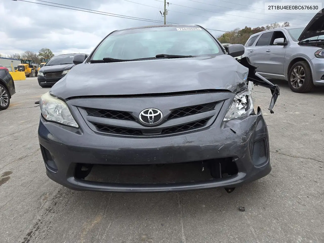 2011 TOYOTA COROLLA VIN 2T1BU4EE0BC676630 — фото 5