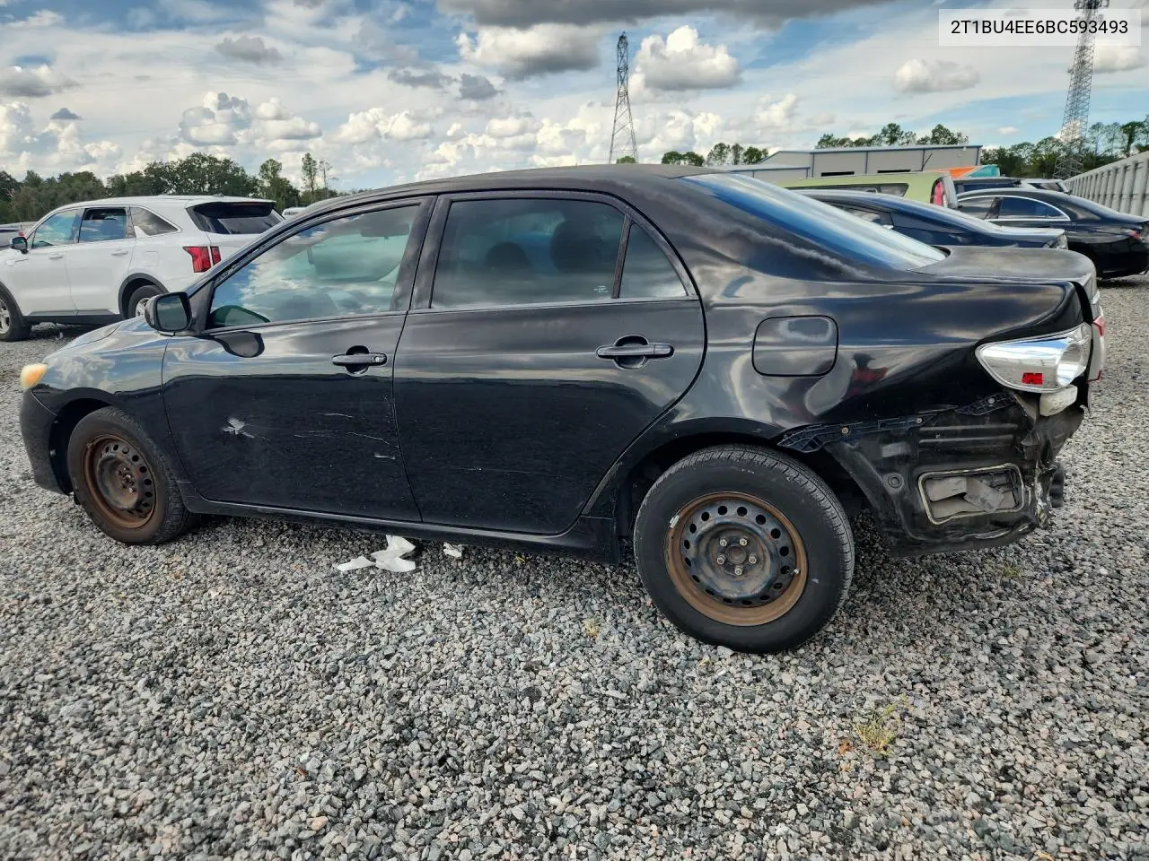 2011 TOYOTA COROLLA VIN 2T1BU4EE6BC593493 — фото 2