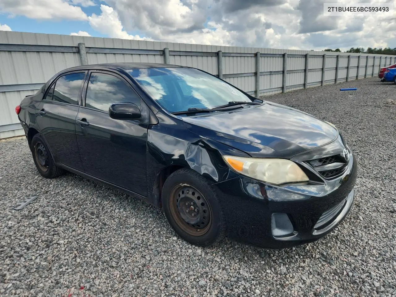 2011 TOYOTA COROLLA VIN 2T1BU4EE6BC593493 — фото 4