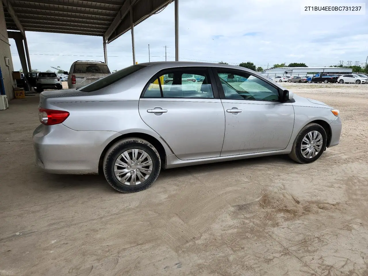 2011 TOYOTA COROLLA VIN 2T1BU4EE0BC731237 — фото 3