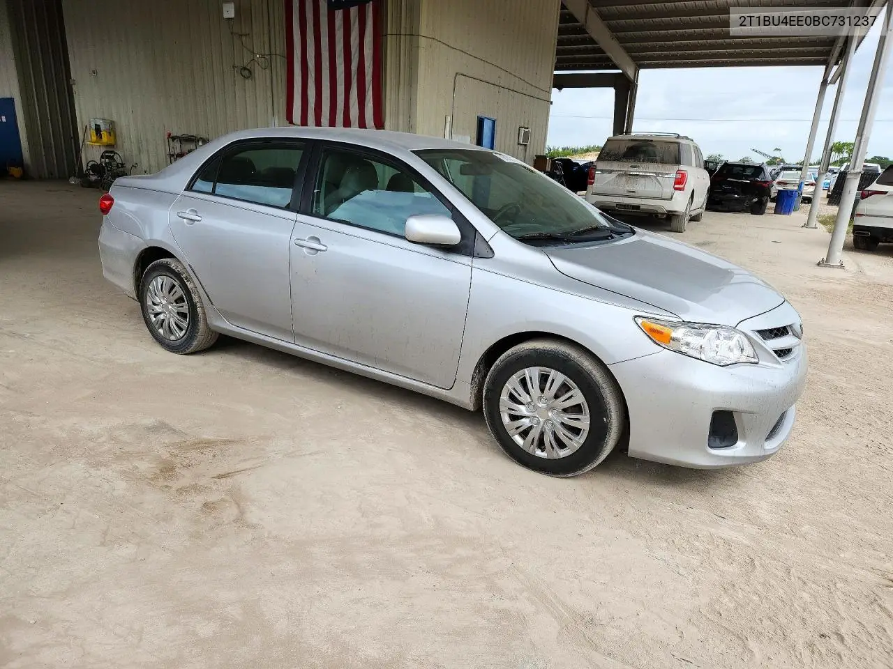 2011 TOYOTA COROLLA VIN 2T1BU4EE0BC731237 — фото 4