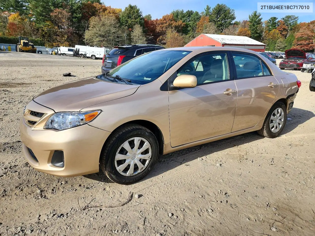 TOYOTA COROLLA 2011, VIN 2T1BU4EE1BC717010