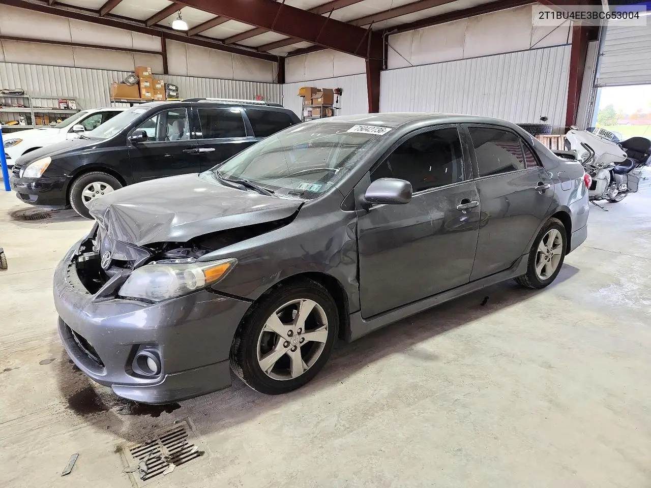 TOYOTA COROLLA 2011, VIN 2T1BU4EE3BC653004