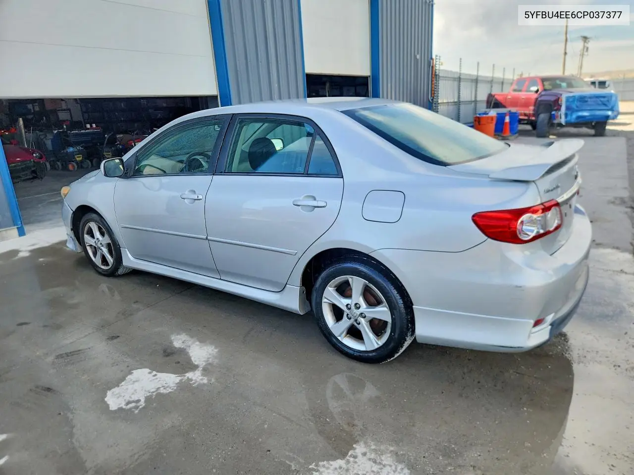 2012 TOYOTA COROLLA VIN 5YFBU4EE6CP037377 — фото 2