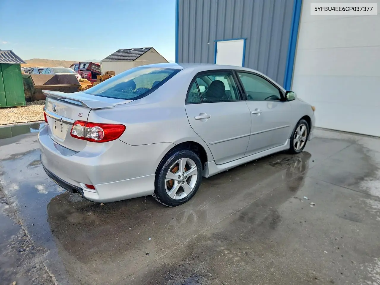 2012 TOYOTA COROLLA VIN 5YFBU4EE6CP037377 — фото 3