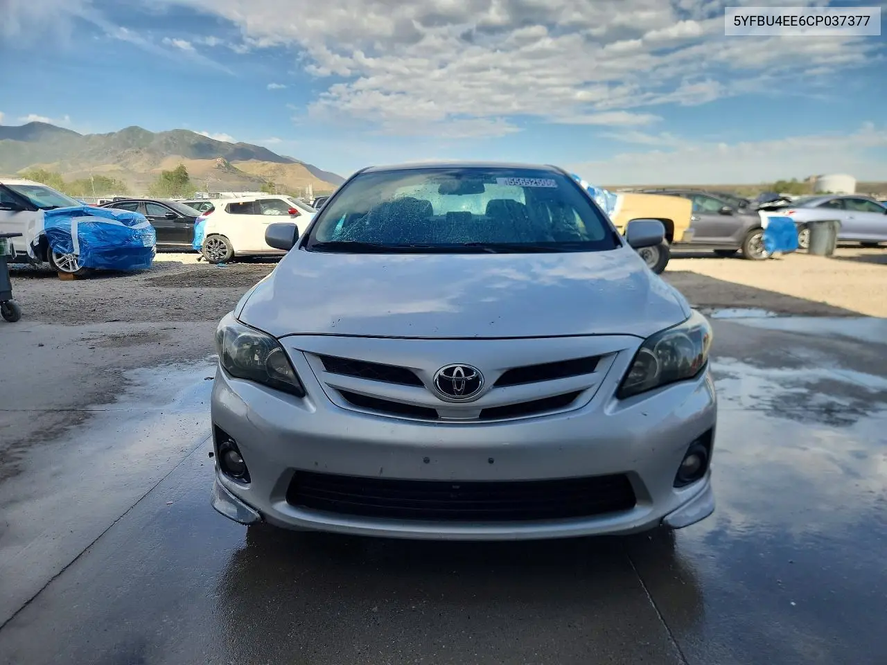 2012 TOYOTA COROLLA VIN 5YFBU4EE6CP037377 — фото 5