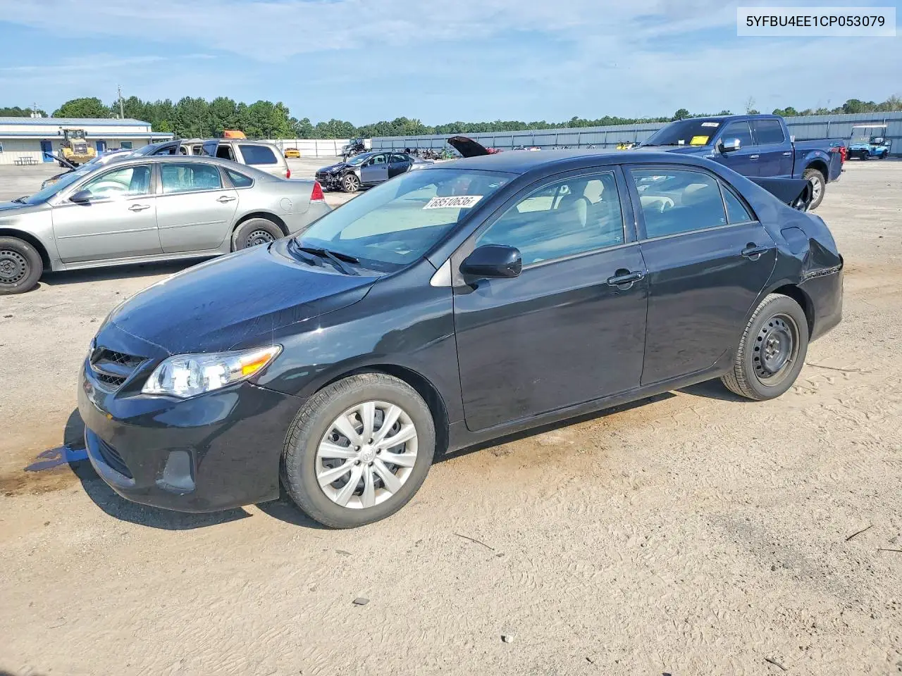 TOYOTA COROLLA 2012, VIN 5YFBU4EE1CP053079