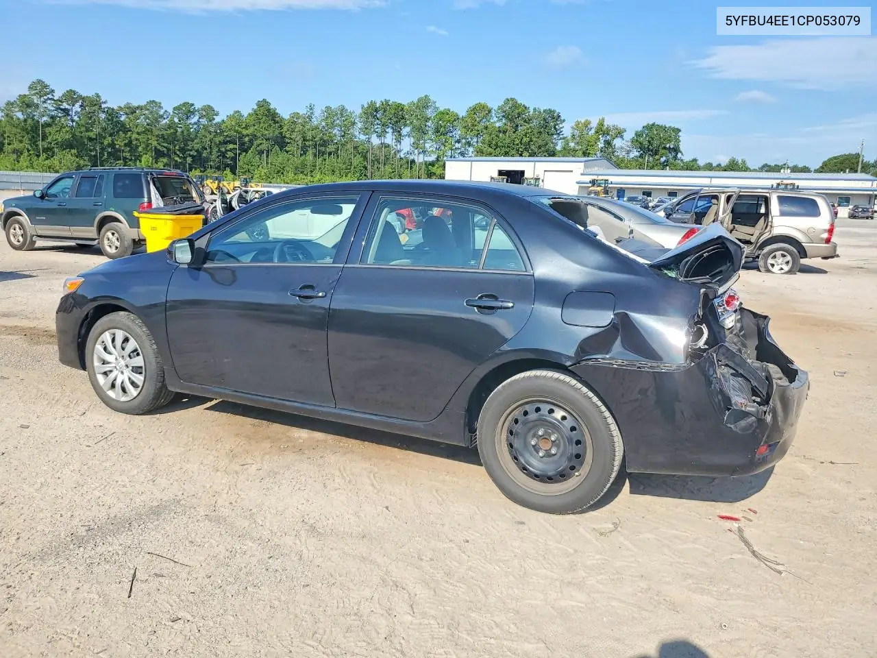 2012 TOYOTA COROLLA VIN 5YFBU4EE1CP053079 — фото 2