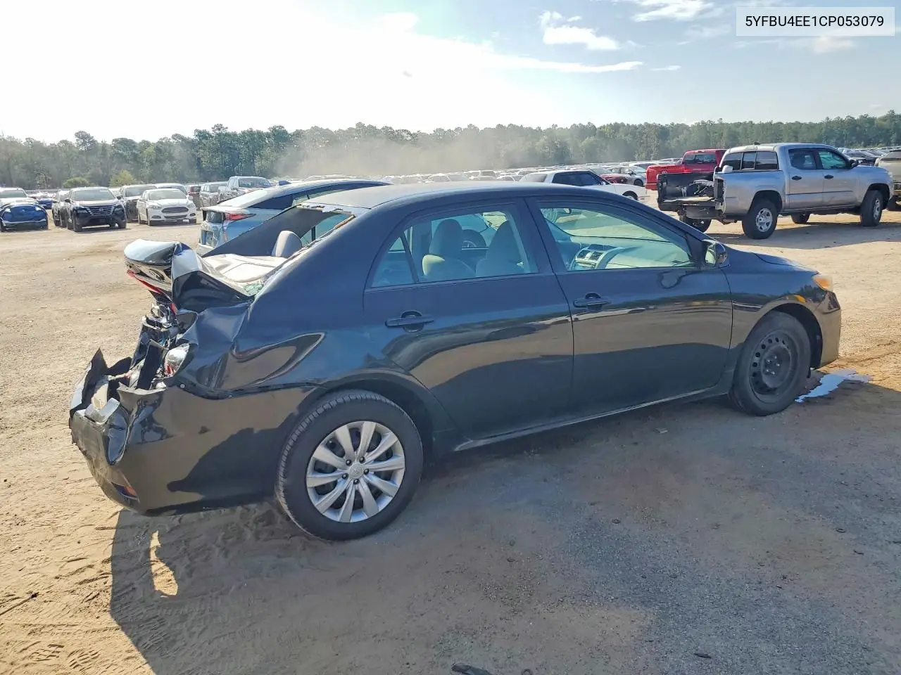 2012 TOYOTA COROLLA VIN 5YFBU4EE1CP053079 — фото 3