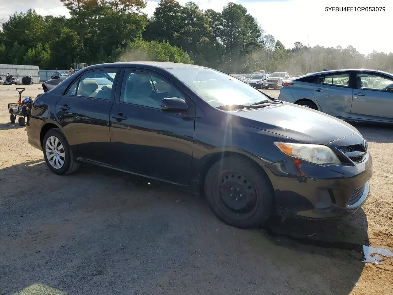 2012 TOYOTA COROLLA VIN 5YFBU4EE1CP053079 — фото 4