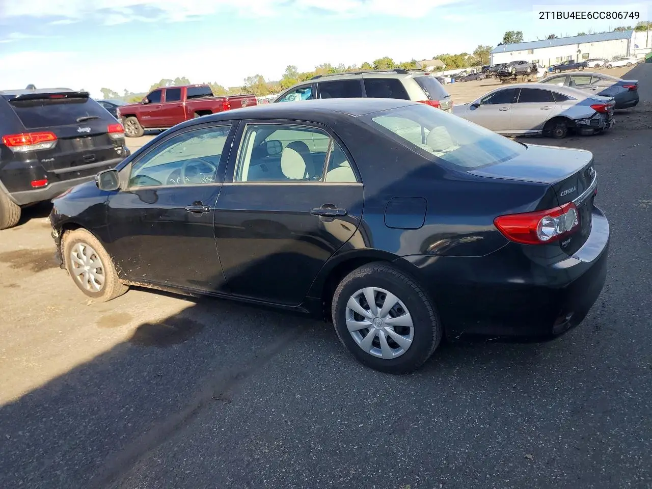 2012 TOYOTA COROLLA VIN 2T1BU4EE6CC806749 — фото 2