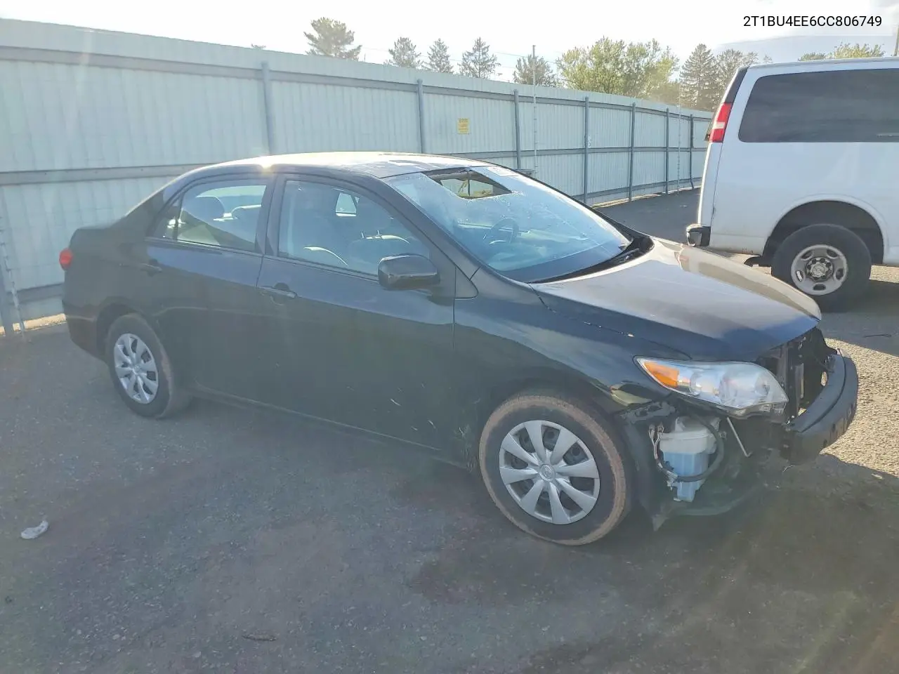2012 TOYOTA COROLLA VIN 2T1BU4EE6CC806749 — фото 4