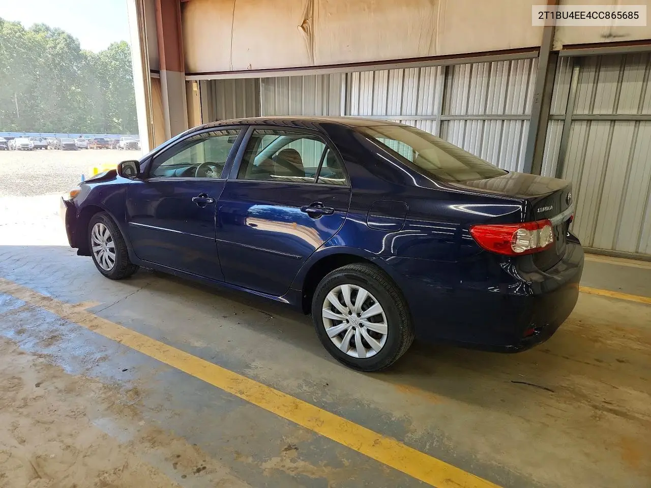 2012 TOYOTA COROLLA VIN 2T1BU4EE4CC865685 — фото 2