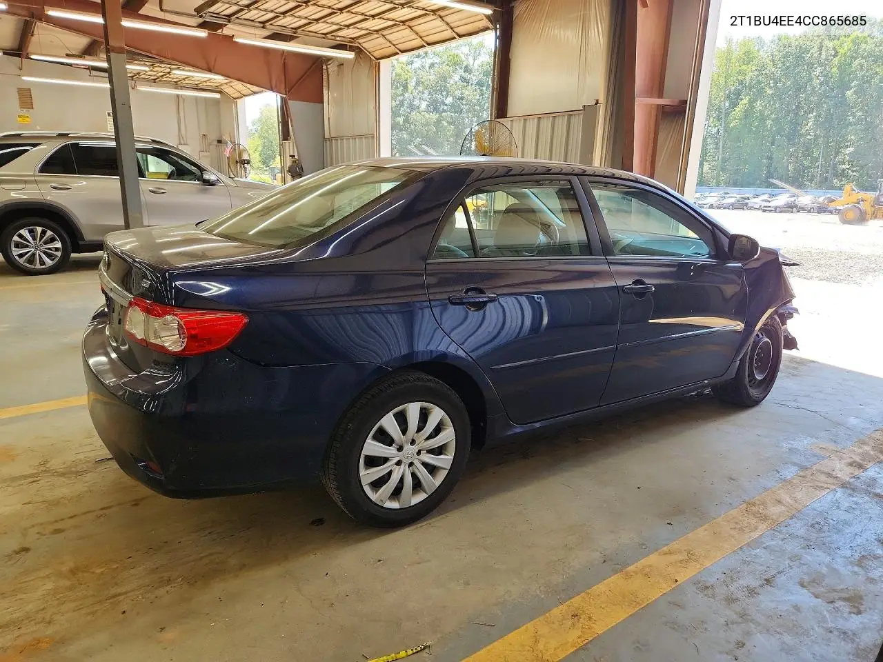 2012 TOYOTA COROLLA VIN 2T1BU4EE4CC865685 — фото 3