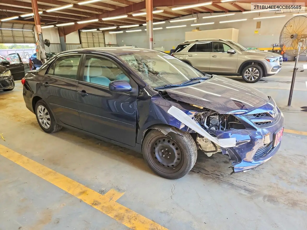 2012 TOYOTA COROLLA VIN 2T1BU4EE4CC865685 — фото 4