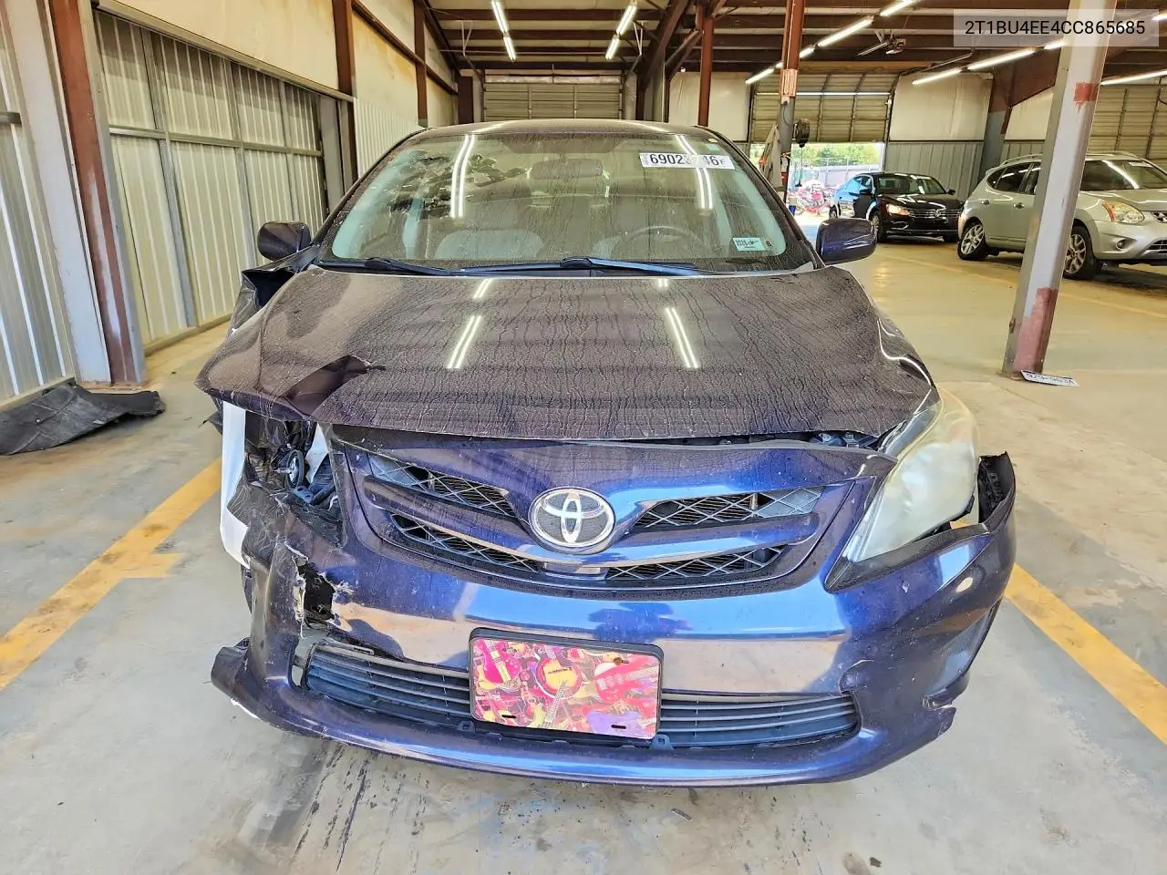 2012 TOYOTA COROLLA VIN 2T1BU4EE4CC865685 — фото 5