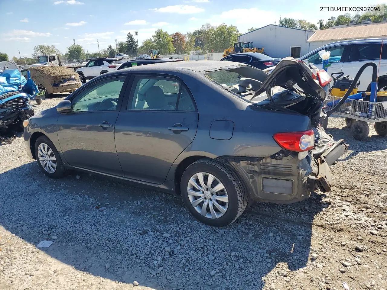2012 TOYOTA COROLLA VIN 2T1BU4EEXCC907096 — фото 2