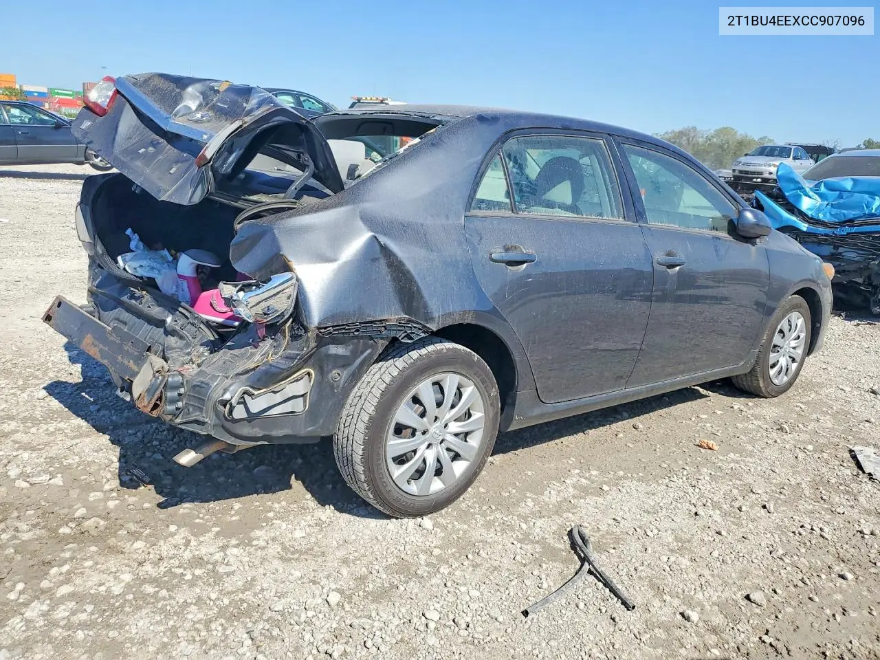 2012 TOYOTA COROLLA VIN 2T1BU4EEXCC907096 — фото 3