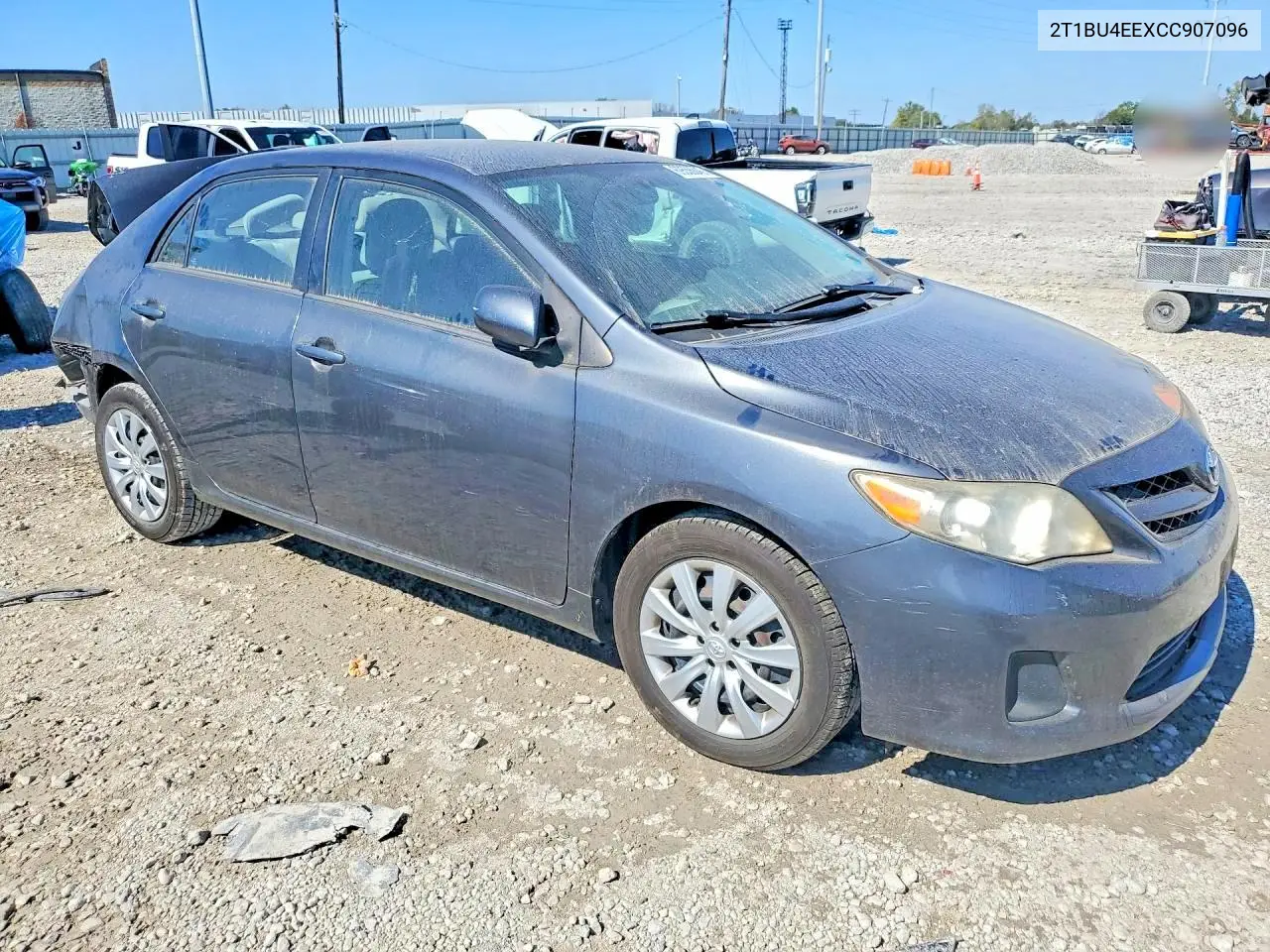 2012 TOYOTA COROLLA VIN 2T1BU4EEXCC907096 — фото 4