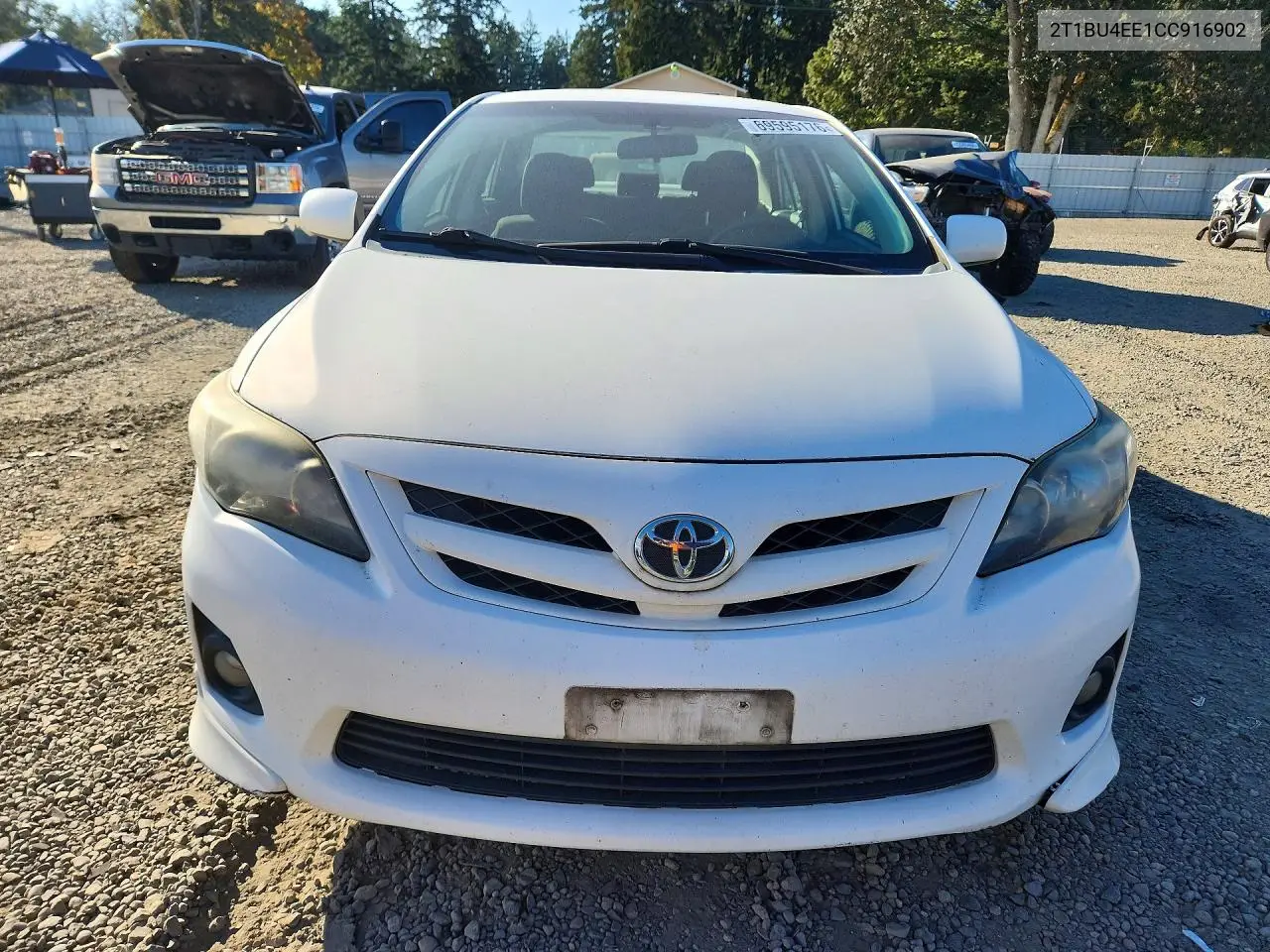 2012 TOYOTA COROLLA VIN 2T1BU4EE1CC916902 — фото 5